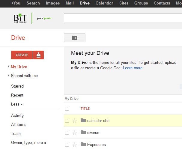 Google apps Google drive